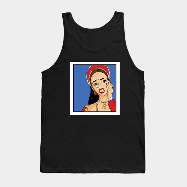 Pop Boleyn Tank Top by Joyia M